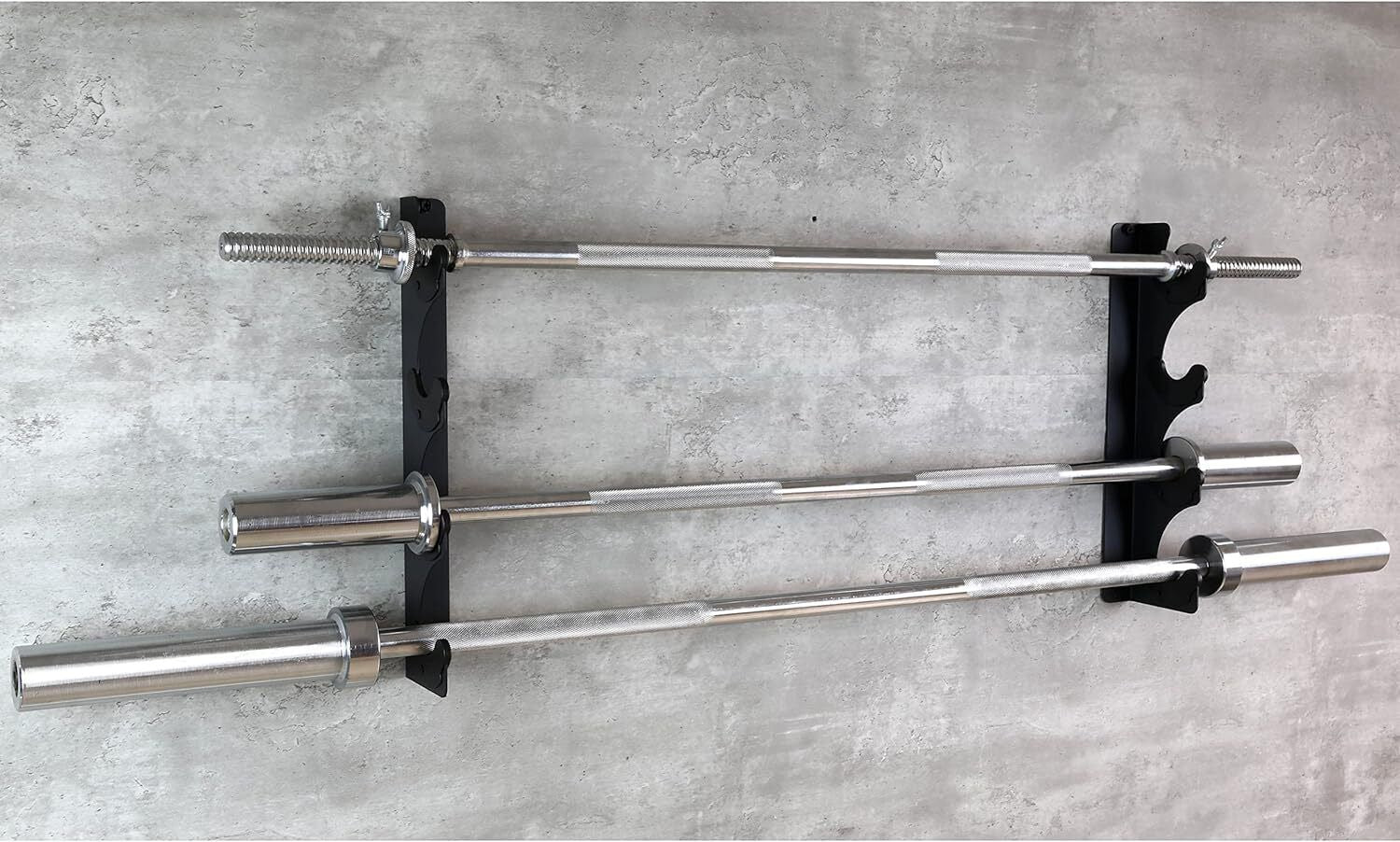 Horizontal Barbell Rack 4 Bars Holder Wall Mounted Barbell Holder Barbells Stora