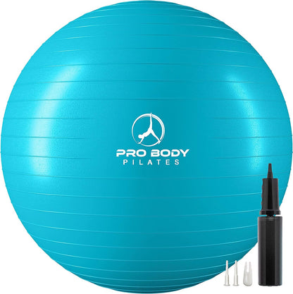 Ball Yoga Ball Exercise Ball, Fresh Colors Balance Ball or Pregnancy Ball for Stability, as a Yoga Ball Chair, Therapy Ball Workout Ball or Birthing Ball for Pregnancy